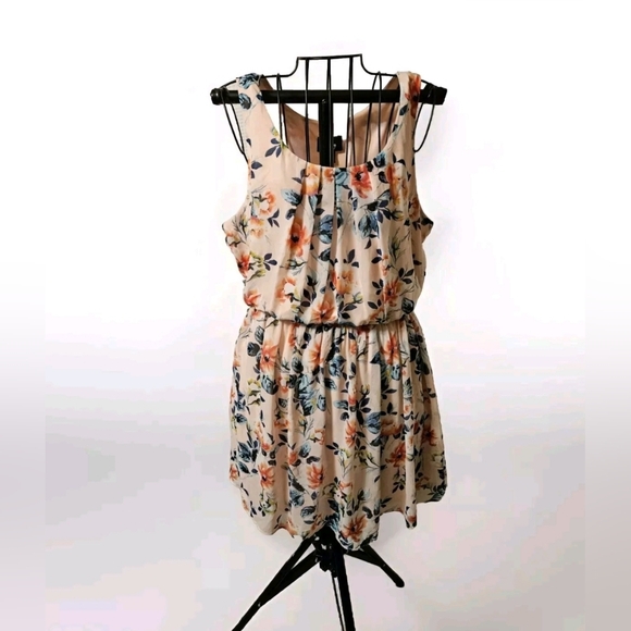 By & By Women's Silky Sleeveless Cinched Waist Midi Dress Size XL - Picture 7 of 11